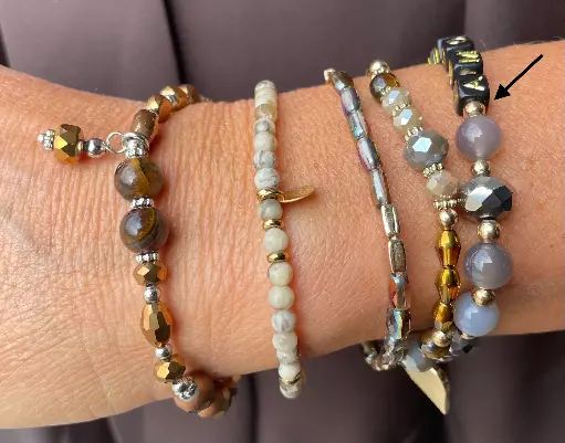 Bracelet Amour n°267 (Gris)