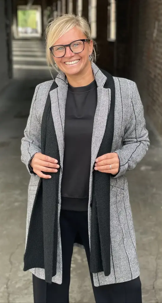 Manteau Chevrons