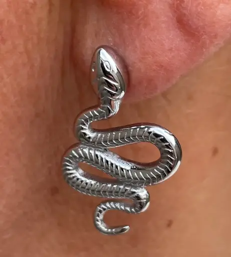 Boucles d'oreilles vipère n°199