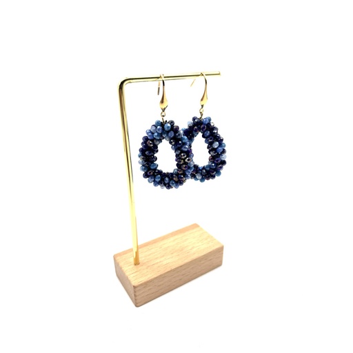 Boucles d'oreilles perles goutte Smal n°47