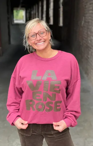Sweat "La vie en rose"