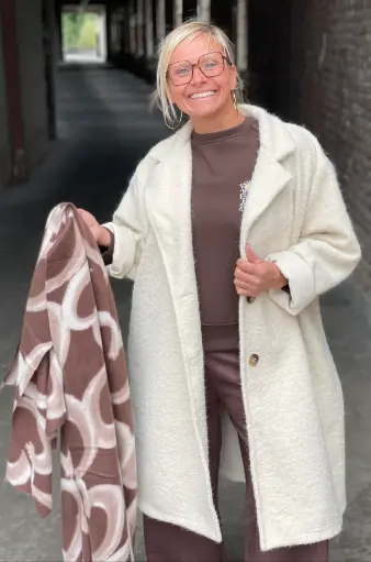 Manteau Oversize Laine bouillie