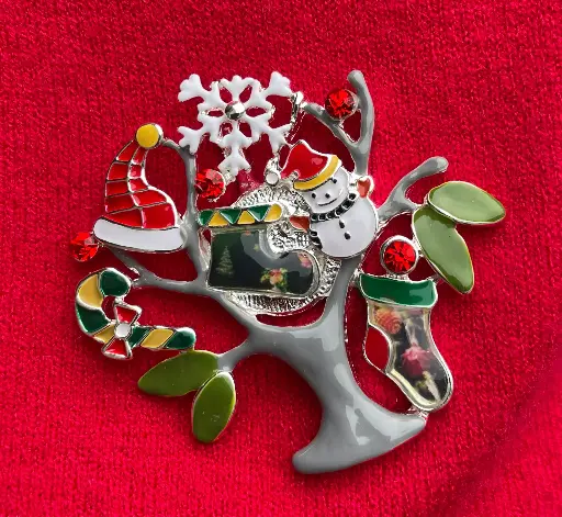 Broche aimant arbre de Noël