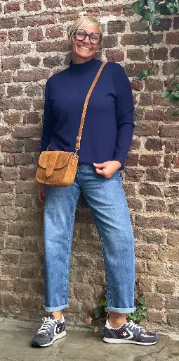 Jeans bleu Carotte