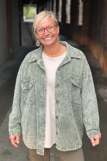 Surchemise Velours Côtélé