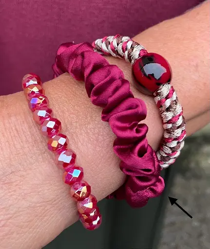 Elastique cheveux/bracelet Froufrou