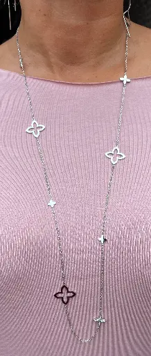 Chaîne longue Flowers K1065