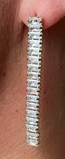 Boucles d'oreilles Rail Diams n°203