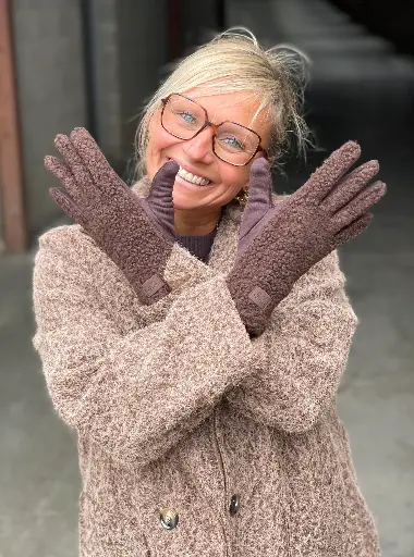 Gants Mouton bouclette 