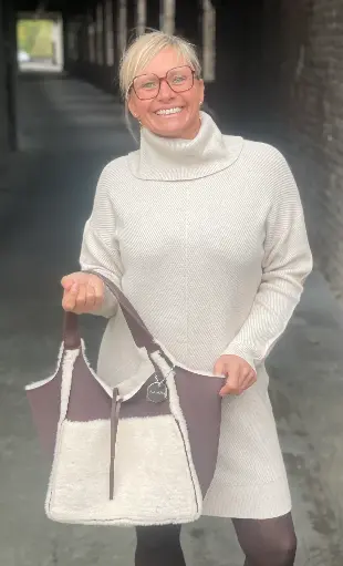 Grand sac Mouton retourné