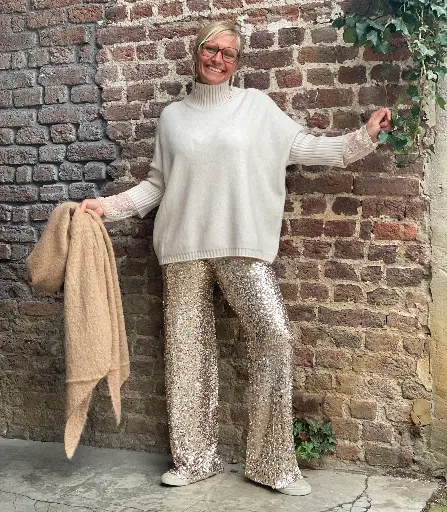 Pantalon Sequins