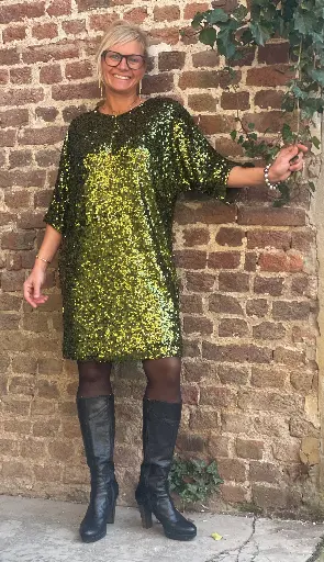 Robe sequins