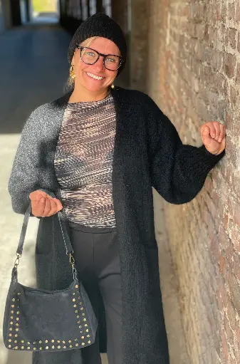 Blouse cashmere ligne