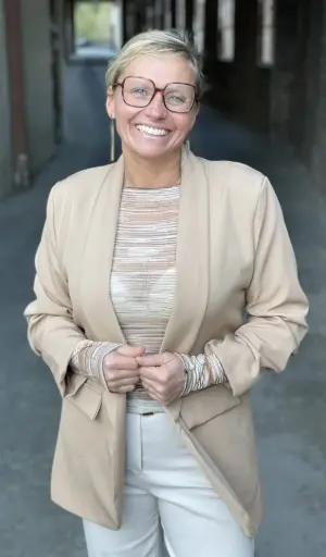 Blouse cashmere ligne