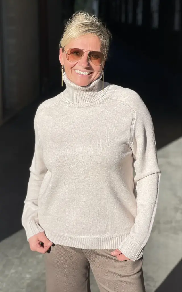 Pull col roulé Coralie