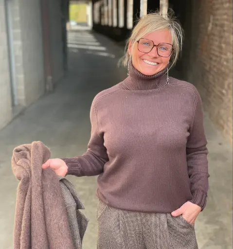 Pull col roulé Coralie