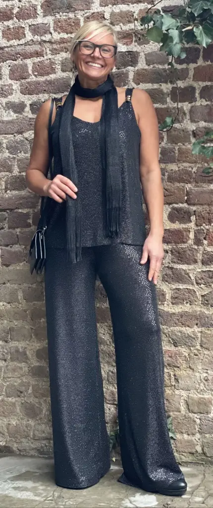 Pantalon brillant Pastilles