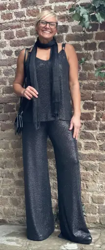 Pantalon brillant Pastilles