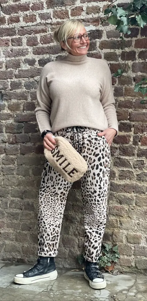 Pantalon Carotte Léo