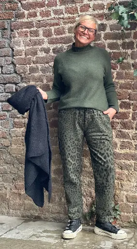 Pantalon Carotte Léo