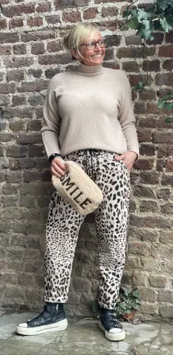 Pantalon Carotte Léo