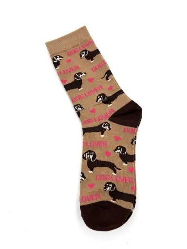 Chaussettes Teckel Lover