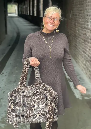 Grand sac Fourrure Léo