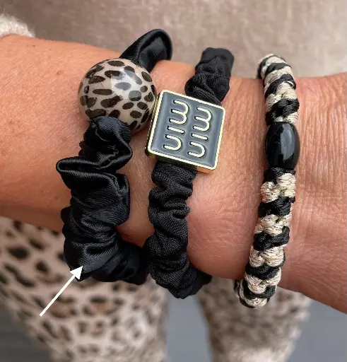 Elastique cheveux/bracelet Boule Léo taches Froufrou