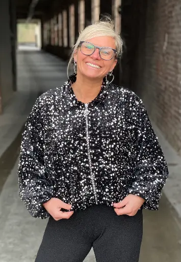 Blouson Sequins
