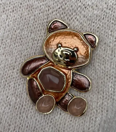 Broche aimant Ourson