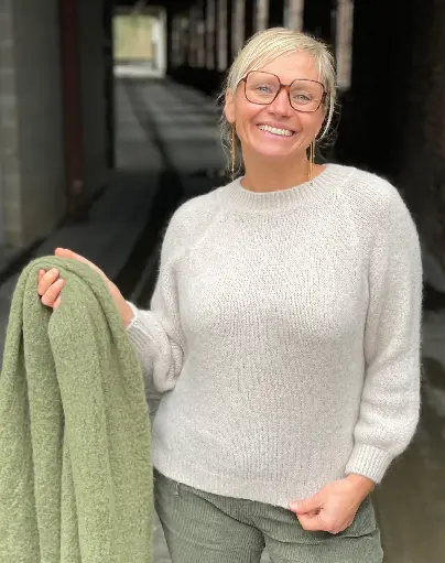 Pull ras de cou Alpaga