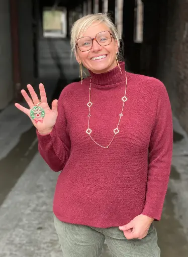 Chaine longue Trèfles K1036