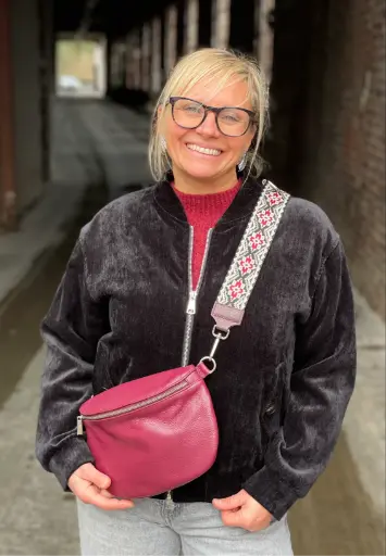 Lanière Alsacienne attache argentée