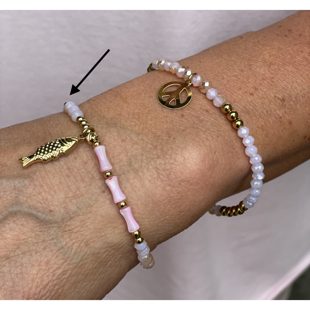 Bracelet poisson pendant n°118