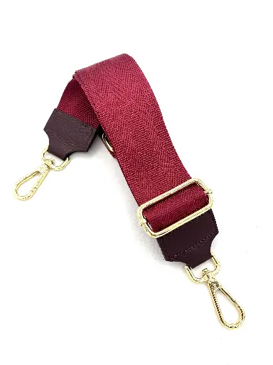 Lanière 3 bandes Attaches Dorées