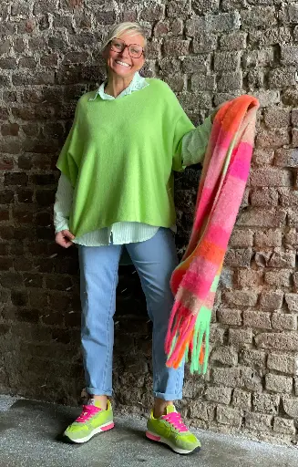 Jeans coutures tournantes