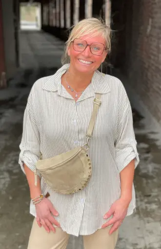 Chemisier long ligné