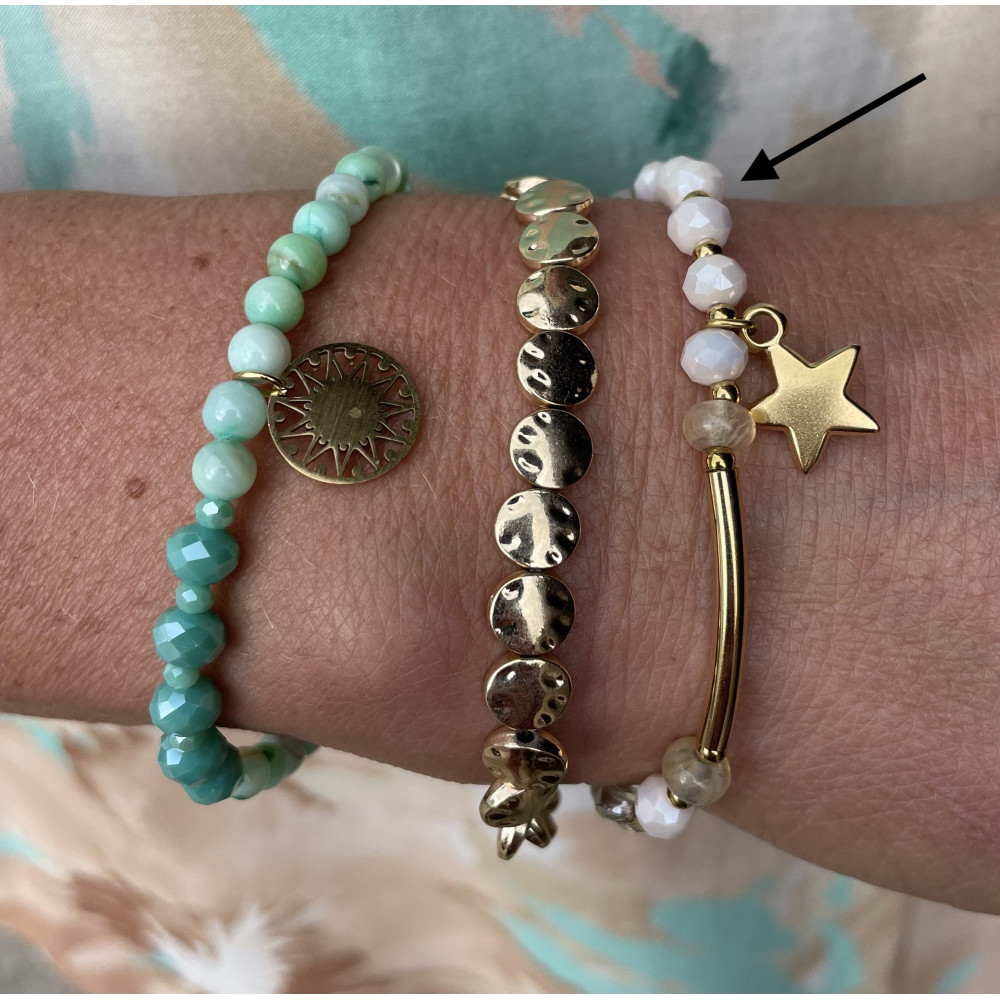 Bracelet barreetoile pendante n°125