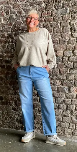 Jeans élastique taille