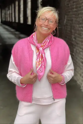 Gilet sans manches Zippé