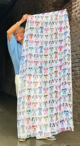 Foulard Chien Colors