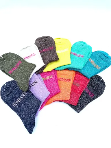 Chaussttes Paillettes BOMBASSE
