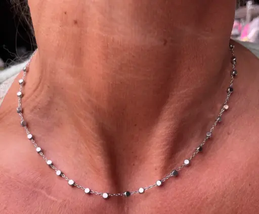 Collier minis cubes K1021