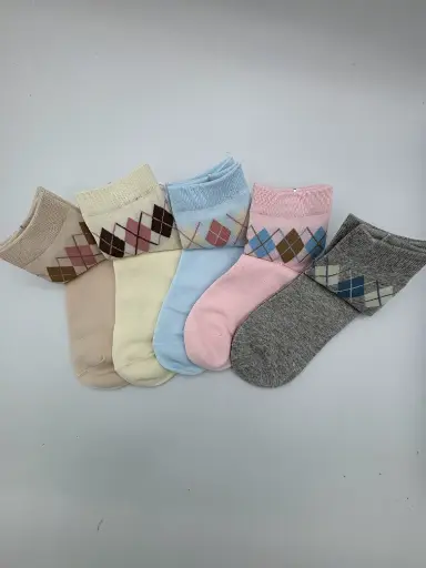Chaussettes bande Jacquard