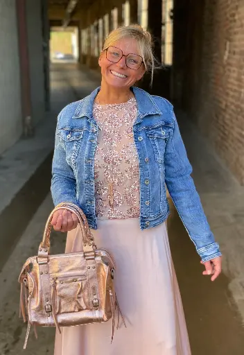 Veste en jeans Used
