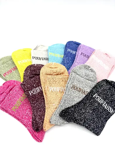Chaussettes Paillettes POUFIASSE