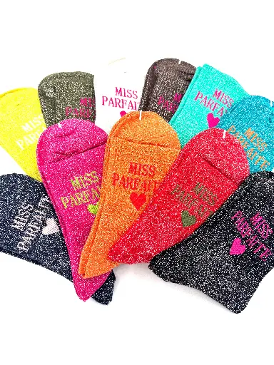 Chaussettes Paillettes MISS PARFAITE