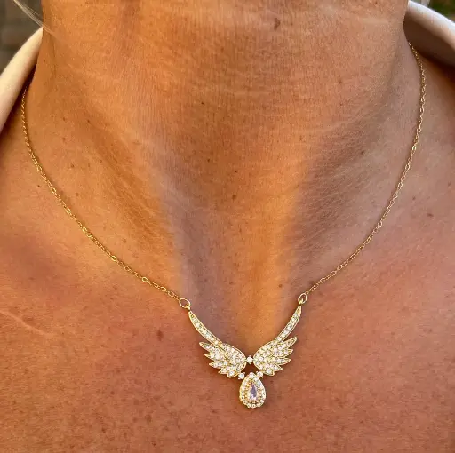 Collier long ailes Diams PJ2502