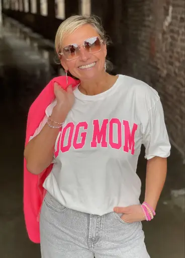 T-shirt Dog Mom
