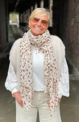 Foulard Coeurs Confettis